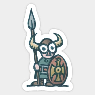 Skip, the Sea Raider Sticker